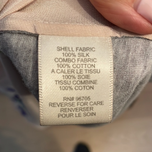 Gorgeous silk blush and purple floral cami from REBECCA TAYLOR - Picture 6 of 7